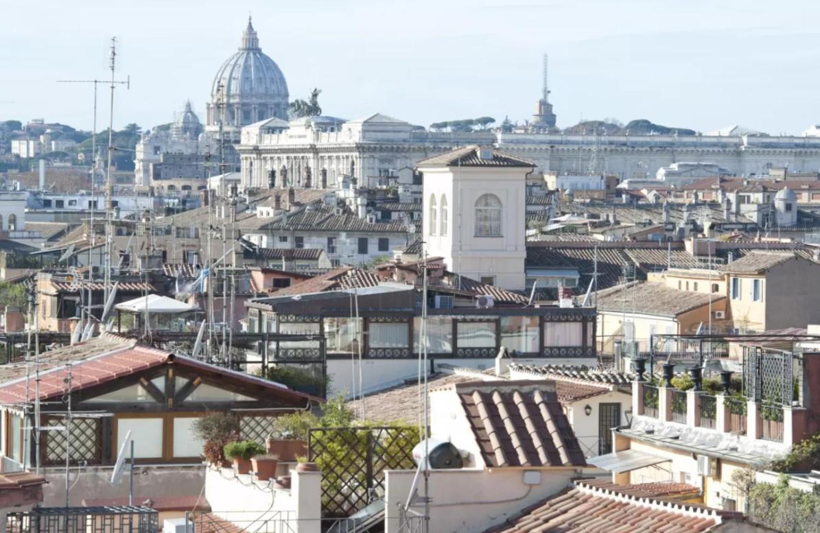 شقة Spanish Steps Amazing Terrace روما المظهر الخارجي الصورة